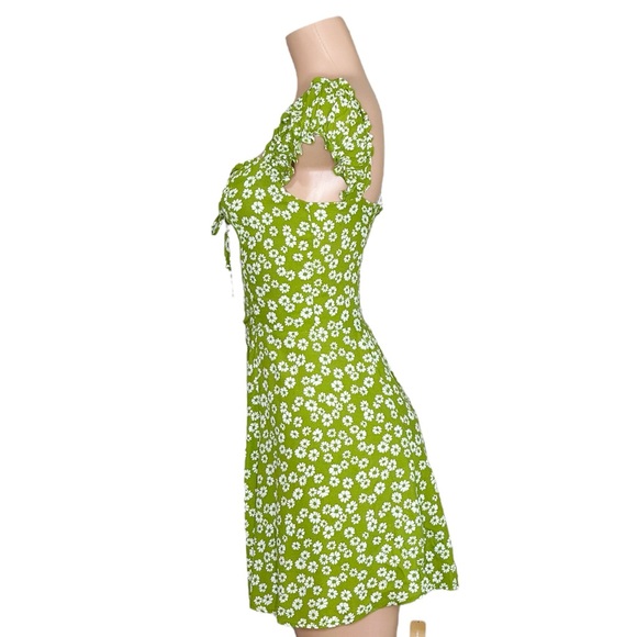 REFORMATION Pacey Dress, Fennel, 2 (US) - Picture 3 of 8